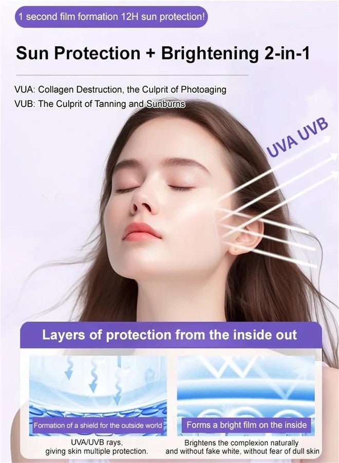 Cappuvini Niacinamide Vitamin C Black Tube Skin Cream, Niacinamide Vitamin C Plain Face Cream, Anti Aging Moisturizer Face Moisturizing Cream for Reduces Wrinkle, Fine Lines & Tightening Skin - Image 5